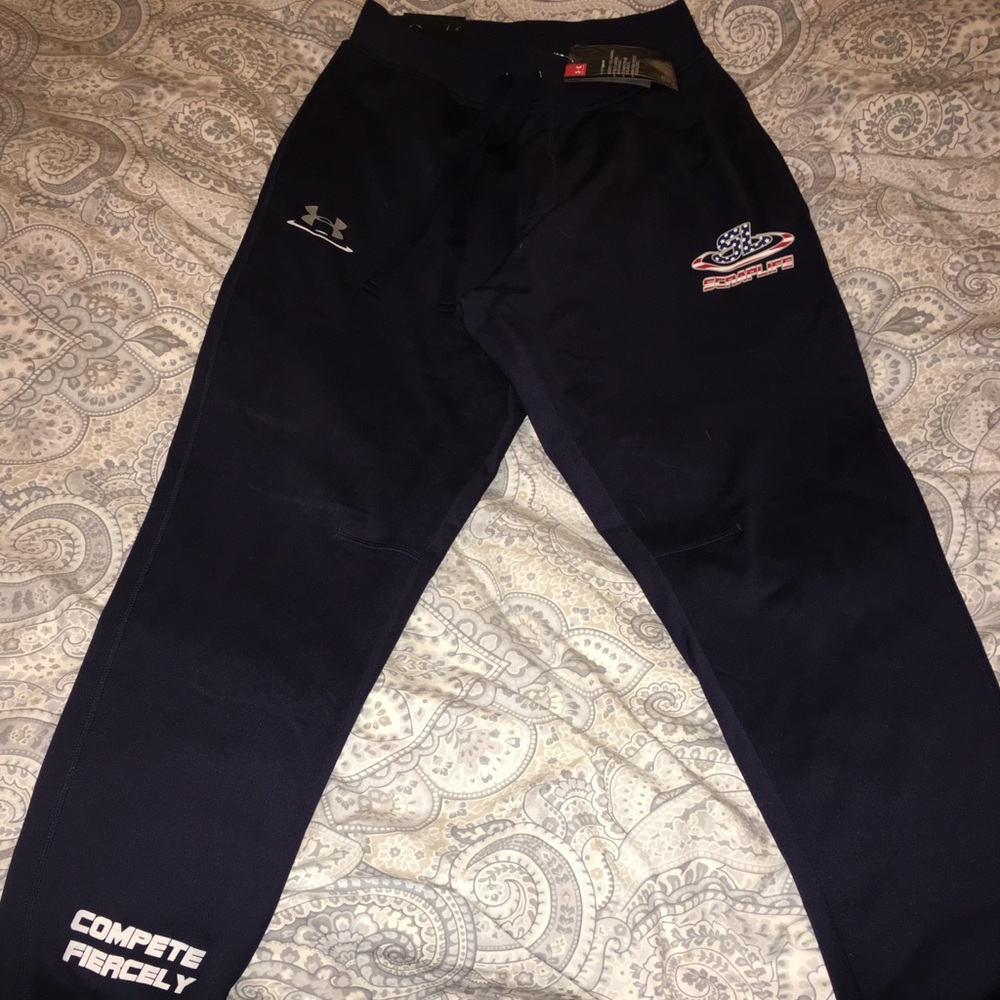 Men’s Under Armor Sweatpants: M, Navy